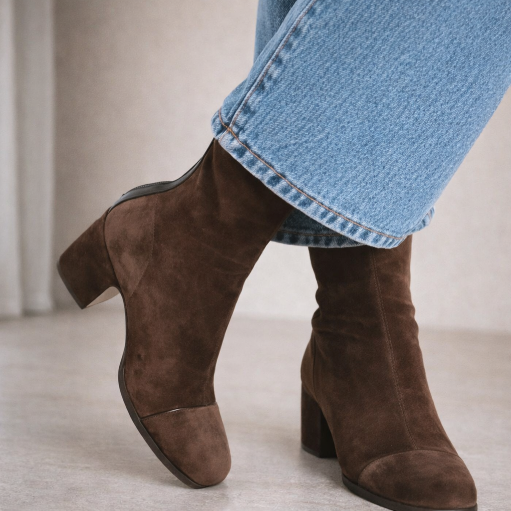 Botas de tacón elegantes